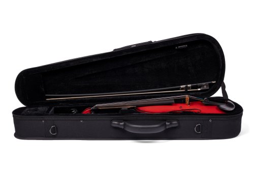 Barcus Berry BAR-AEVR Vibrato-AE Series Acoustic Electric Violin. Red Berry